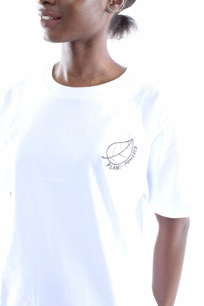 'Leaf Plant-Powered' organic cotton tee