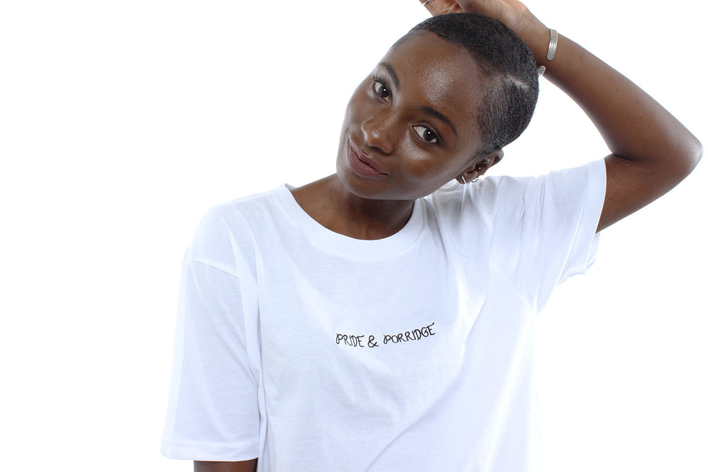 'Pride and Porridge'™ organic cotton tee | SPECIAL EDITION