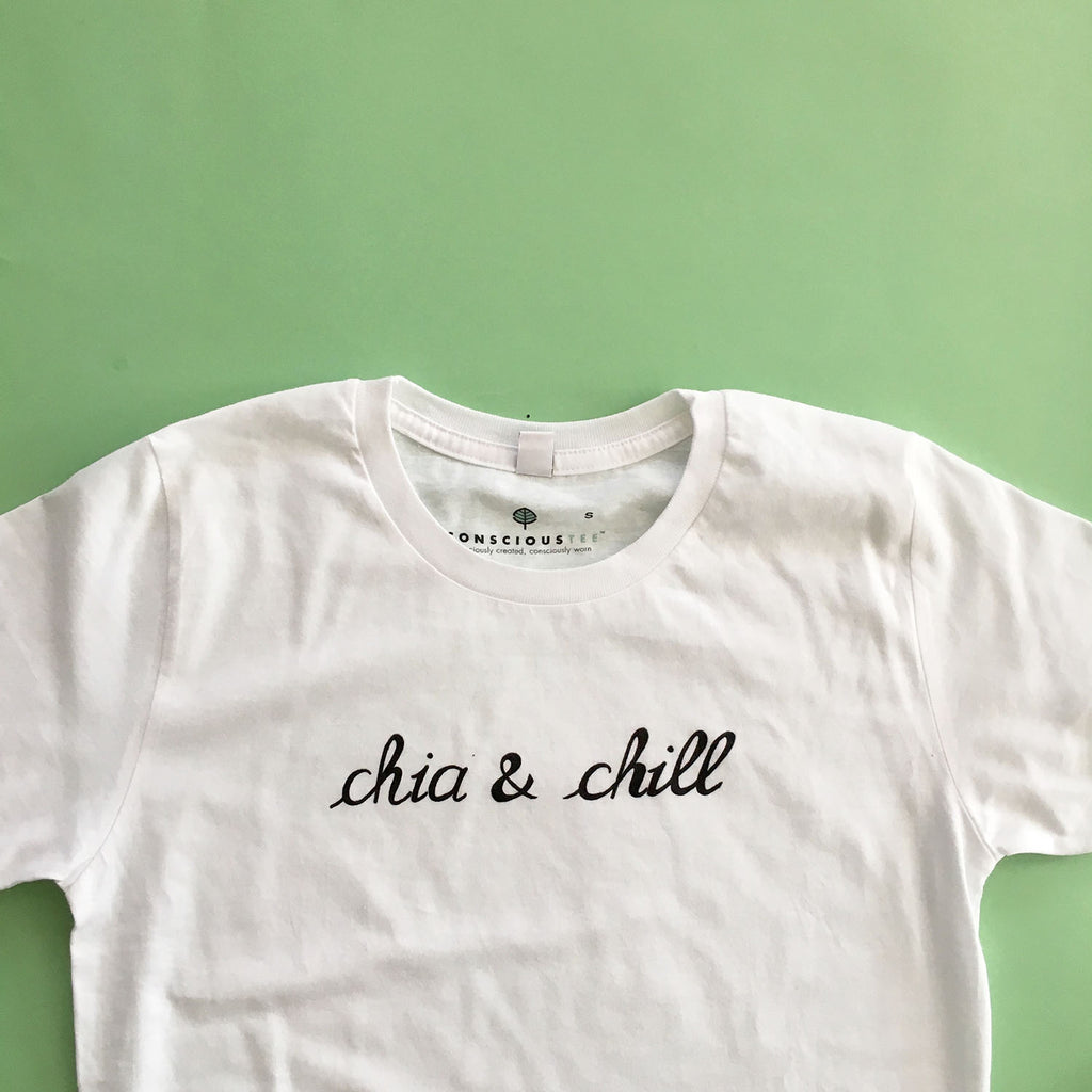 'Chia and Chill'® organic cotton tee