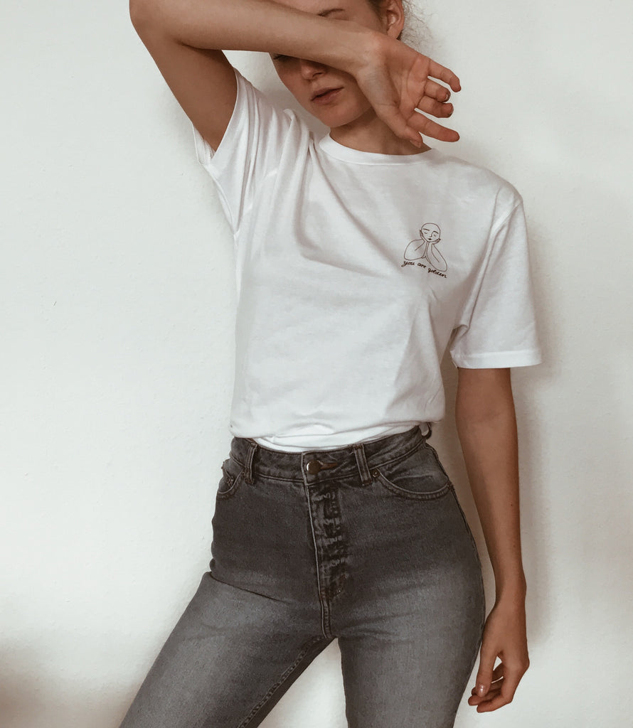 'You Are Golden' organic cotton tee