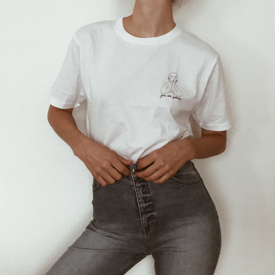 'You Are Golden' organic cotton tee