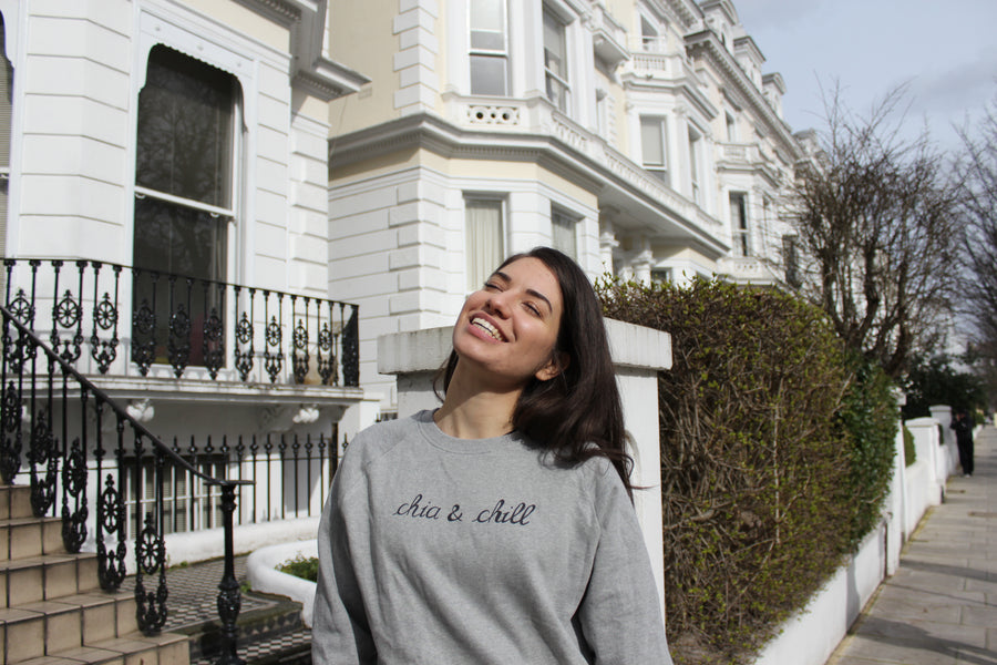 'Chia and Chill'® organic cotton SWEATSHIRT | SPECIAL EDITION